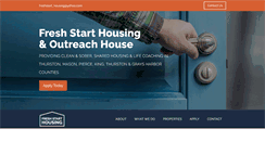 Desktop Screenshot of freshstarthousing.org